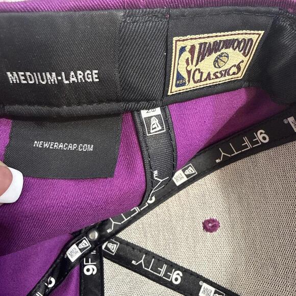 New Era Phoenix Suns Hardwood Classics Adjustable Hat Cap Snapback Ballcap Med/L - Picture 10 of 11